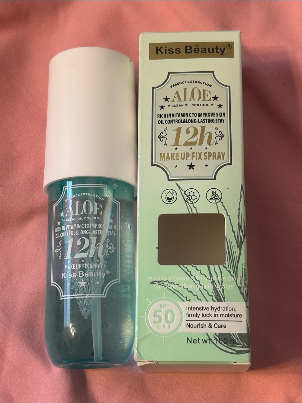 Kiss Beauty Aloe Makeup Fix Spray